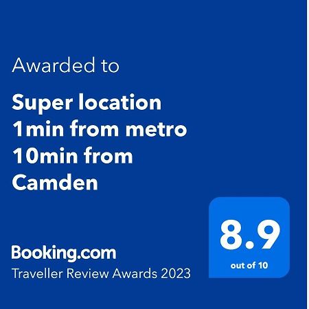 Super Location 1Min From Metro 10Min From Camden Lejlighed London Eksteriør billede