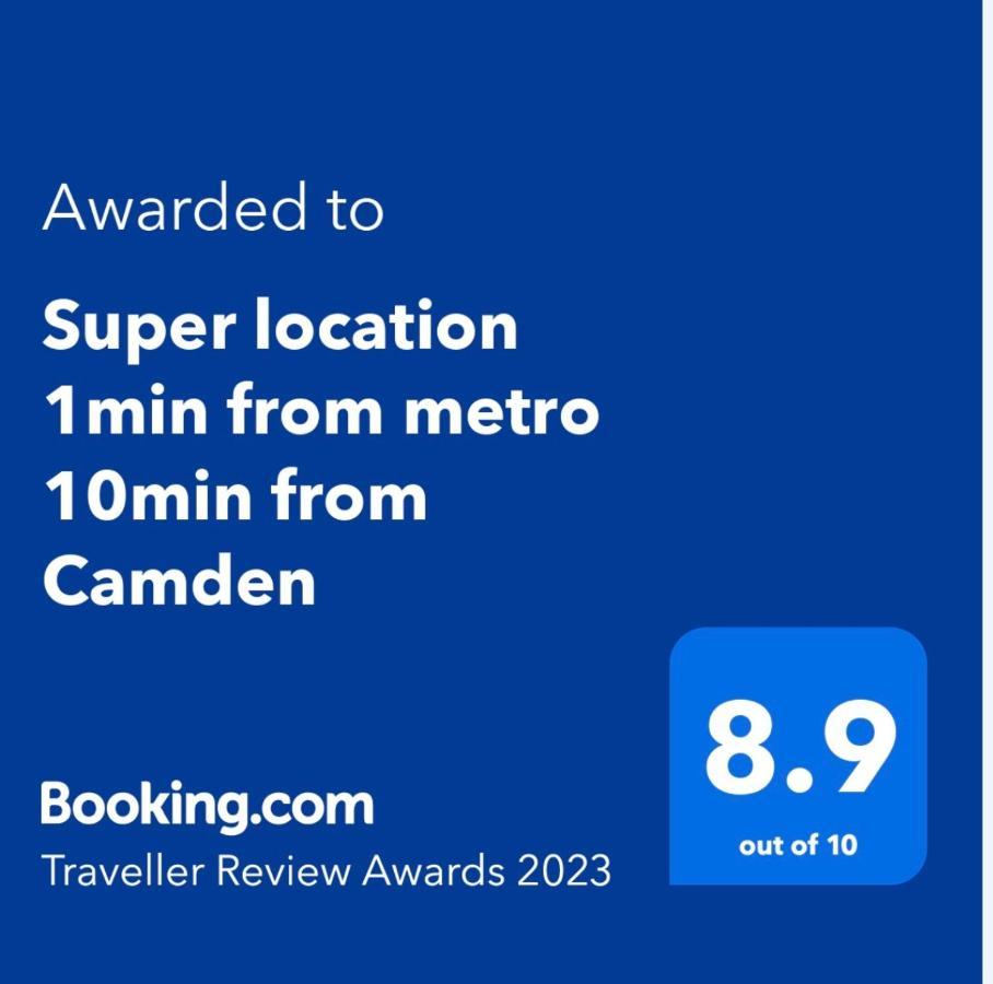 Super Location 1Min From Metro 10Min From Camden Lejlighed London Eksteriør billede